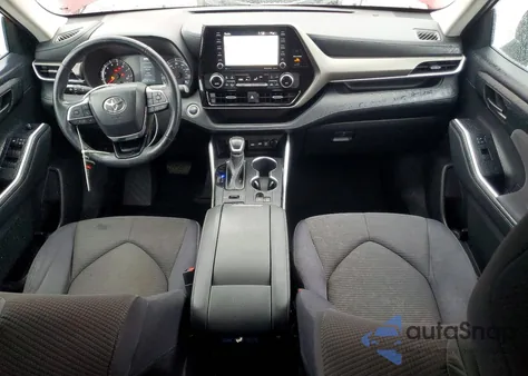 2021 Toyota Highlander L z USA, uszkodzony, nr VIN 5TDBZRBH5MS531994